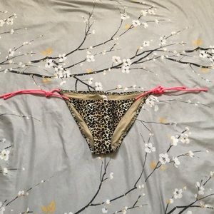 Victoria’s Secret leopard print bikini bottom
